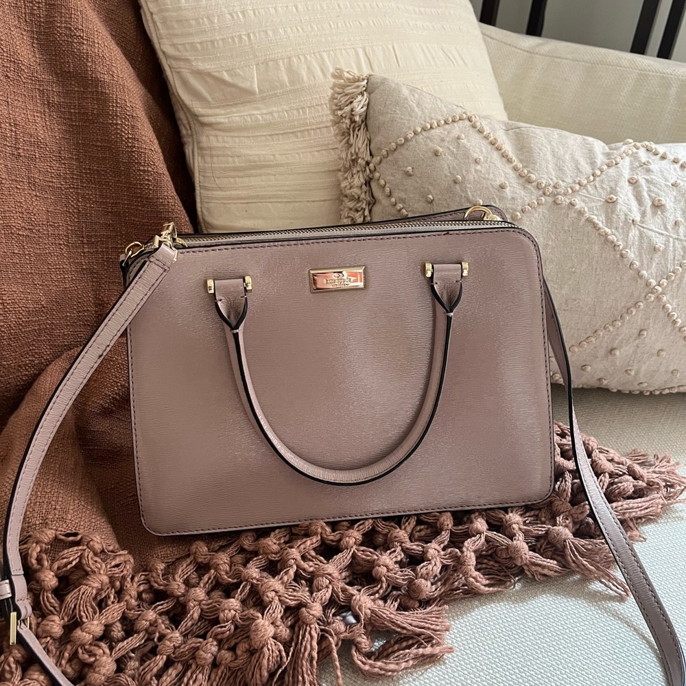 Dusty Pink Kate Spade Mini Tote/ Crossbody